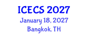 International Conference on Electronic Circuits and Systems (ICECS) January 18, 2027 - Bangkok, Thailand