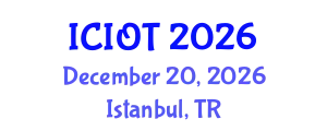 International Conference on Internet of Things (ICIOT) December 20, 2026 - Istanbul, Turkey