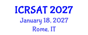 International Conference on Radio Science and Antenna Technology (ICRSAT) January 18, 2027 - Rome, Italy