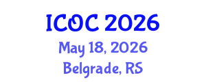 International Conference on Organic Chemistry (ICOC) May 18, 2026 - Belgrade, Serbia