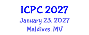 International Conference on Physical Chemistry (ICPC) January 23, 2027 - Maldives, Maldives