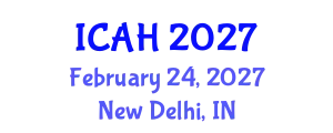 International Conference on Agronomy and Horticulture (ICAH) February 24, 2027 - New Delhi, India