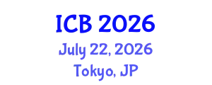 International Conference on Botany (ICB) July 22, 2026 - Tokyo, Japan