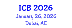 International Conference on Botany (ICB) January 26, 2026 - Dubai, United Arab Emirates