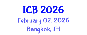 International Conference on Botany (ICB) February 02, 2026 - Bangkok, Thailand