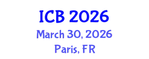 International Conference on Botany (ICB) March 30, 2026 - Paris, France