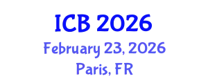 International Conference on Botany (ICB) February 23, 2026 - Paris, France