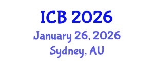International Conference on Botany (ICB) January 26, 2026 - Sydney, Australia
