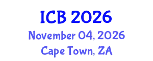 International Conference on Botany (ICB) November 04, 2026 - Cape Town, South Africa