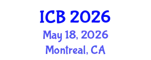 International Conference on Botany (ICB) May 18, 2026 - Montreal, Canada