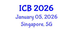 International Conference on Botany (ICB) January 05, 2026 - Singapore, Singapore