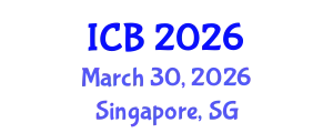 International Conference on Botany (ICB) March 30, 2026 - Singapore, Singapore