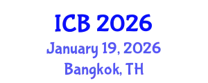 International Conference on Botany (ICB) January 19, 2026 - Bangkok, Thailand