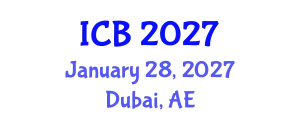 International Conference on Botany (ICB) January 28, 2027 - Dubai, United Arab Emirates
