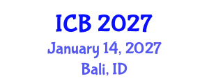 International Conference on Botany (ICB) January 14, 2027 - Bali, Indonesia