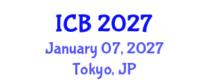 International Conference on Botany (ICB) January 07, 2027 - Tokyo, Japan