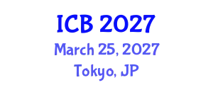 International Conference on Botany (ICB) March 25, 2027 - Tokyo, Japan
