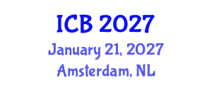 International Conference on Botany (ICB) January 21, 2027 - Amsterdam, Netherlands