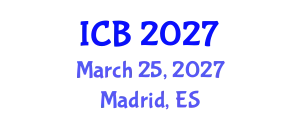 International Conference on Botany (ICB) March 25, 2027 - Madrid, Spain