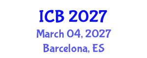International Conference on Botany (ICB) March 04, 2027 - Barcelona, Spain