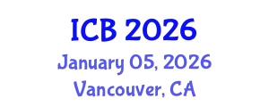 International Conference on Botany (ICB) January 05, 2026 - Vancouver, Canada