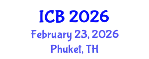 International Conference on Botany (ICB) February 23, 2026 - Phuket, Thailand