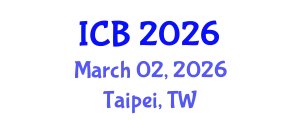 International Conference on Botany (ICB) March 02, 2026 - Taipei, Taiwan