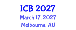 International Conference on Botany (ICB) March 17, 2027 - Melbourne, Australia