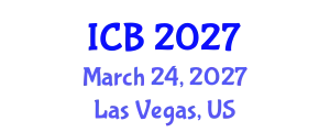 International Conference on Botany (ICB) March 24, 2027 - Las Vegas, United States