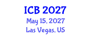 International Conference on Botany (ICB) May 15, 2027 - Las Vegas, United States