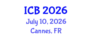 International Conference on Botany (ICB) July 10, 2026 - Cannes, France