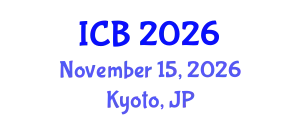 International Conference on Botany (ICB) November 15, 2026 - Kyoto, Japan