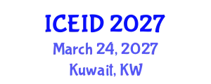 International Conference on Epidemiology and Infectious Diseases (ICEID) March 24, 2027 - Kuwait, Kuwait