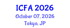 International Conference on Fisheries and Aquaculture (ICFA) October 07, 2026 - Tokyo, Japan