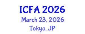 International Conference on Fisheries and Aquaculture (ICFA) March 23, 2026 - Tokyo, Japan