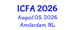 International Conference on Fisheries and Aquaculture (ICFA) August 05, 2026 - Amsterdam, Netherlands