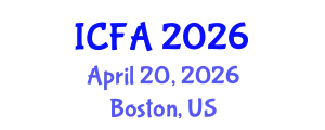 International Conference on Fisheries and Aquaculture (ICFA) April 20, 2026 - Boston, United States