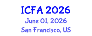 International Conference on Fisheries and Aquaculture (ICFA) June 01, 2026 - San Francisco, United States