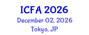 International Conference on Fisheries and Aquaculture (ICFA) December 02, 2026 - Tokyo, Japan