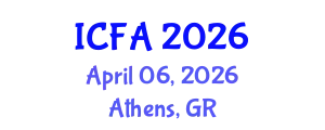 International Conference on Fisheries and Aquaculture (ICFA) April 06, 2026 - Athens, Greece