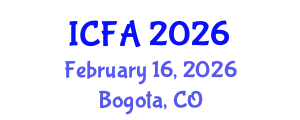 International Conference on Fisheries and Aquaculture (ICFA) February 16, 2026 - Bogota, Colombia