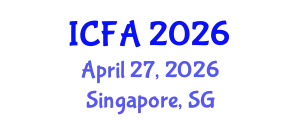 International Conference on Fisheries and Aquaculture (ICFA) April 27, 2026 - Singapore, Singapore