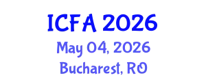 International Conference on Fisheries and Aquaculture (ICFA) May 04, 2026 - Bucharest, Romania