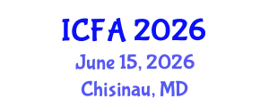 International Conference on Fisheries and Aquaculture (ICFA) June 15, 2026 - Chisinau, Republic of Moldova