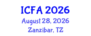 International Conference on Fisheries and Aquaculture (ICFA) August 28, 2026 - Zanzibar, Tanzania