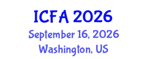 International Conference on Fisheries and Aquaculture (ICFA) September 16, 2026 - Washington, United States