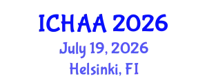 International Conference on Healthy and Active Aging (ICHAA) July 19, 2026 - Helsinki, Finland