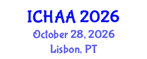 International Conference on Healthy and Active Aging (ICHAA) October 28, 2026 - Lisbon, Portugal