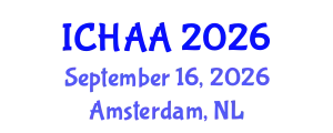 International Conference on Healthy and Active Aging (ICHAA) September 16, 2026 - Amsterdam, Netherlands