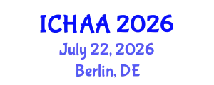 International Conference on Healthy and Active Aging (ICHAA) July 22, 2026 - Berlin, Germany